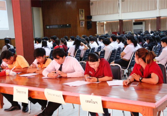 ภาพกิจกรรม คณะวิทยาศาสตร์และเทคโนโลยี จัดกิจกรรมส่งเสริมคุณธรรมจริยธรรมสำหรับนักศึกษา