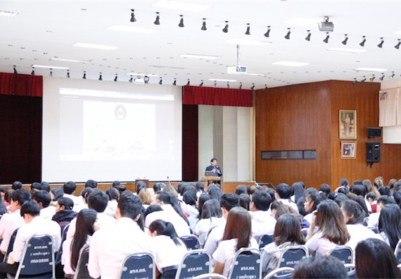 ภาพกิจกรรม คณะวิทยาศาสตร์และเทคโนโลยี จัดกิจกรรมส่งเสริมคุณธรรมจริยธรรมสำหรับนักศึกษา