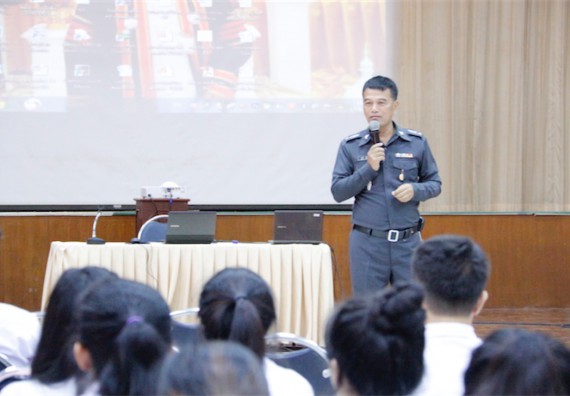 ภาพกิจกรรม คณะวิทยาศาสตร์และเทคโนโลยี จัดกิจกรรมส่งเสริมคุณธรรมจริยธรรมสำหรับนักศึกษา