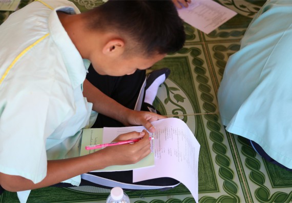 ภาพกิจกรรม โปรแกรมวิชาฟิสิกส์ จัดค่ายดาราศาสตร์สัญจร ปีที่ 4