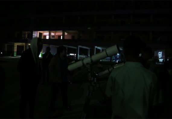 ภาพกิจกรรม โปรแกรมวิชาฟิสิกส์ จัดค่ายดาราศาสตร์สัญจร ปีที่ 4