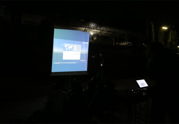 ภาพกิจกรรม โปรแกรมวิชาฟิสิกส์ จัดค่ายดาราศาสตร์สัญจร ปีที่ 4