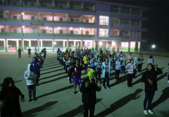 ภาพกิจกรรม โปรแกรมวิชาฟิสิกส์ จัดค่ายดาราศาสตร์สัญจร ปีที่ 4