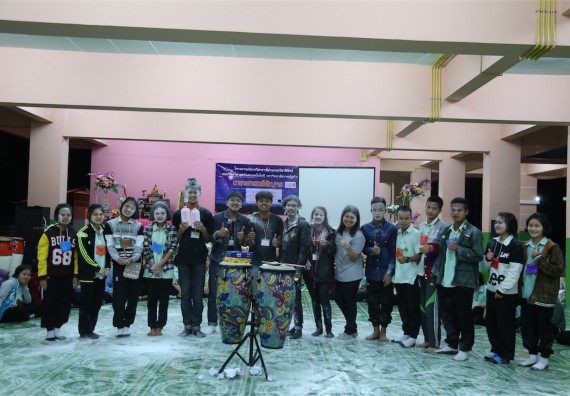 ภาพกิจกรรม โปรแกรมวิชาฟิสิกส์ จัดค่ายดาราศาสตร์สัญจร ปีที่ 4