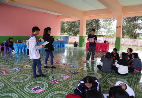 ภาพกิจกรรม โปรแกรมวิชาฟิสิกส์ จัดค่ายดาราศาสตร์สัญจร ปีที่ 4