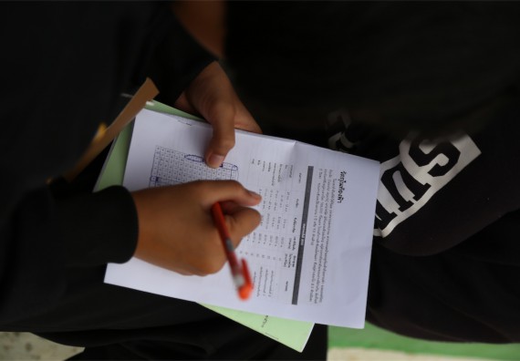 ภาพกิจกรรม โปรแกรมวิชาฟิสิกส์ จัดค่ายดาราศาสตร์สัญจร ปีที่ 4