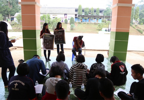 ภาพกิจกรรม โปรแกรมวิชาฟิสิกส์ จัดค่ายดาราศาสตร์สัญจร ปีที่ 4