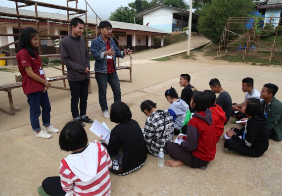 ภาพกิจกรรม โปรแกรมวิชาฟิสิกส์ จัดค่ายดาราศาสตร์สัญจร ปีที่ 4