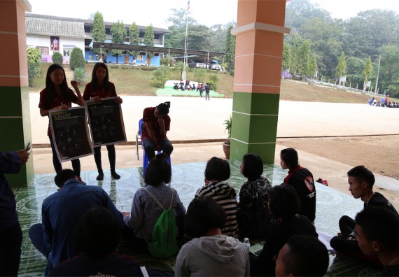 ภาพกิจกรรม โปรแกรมวิชาฟิสิกส์ จัดค่ายดาราศาสตร์สัญจร ปีที่ 4