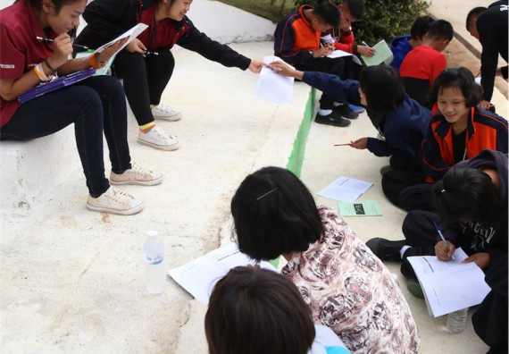 ภาพกิจกรรม โปรแกรมวิชาฟิสิกส์ จัดค่ายดาราศาสตร์สัญจร ปีที่ 4