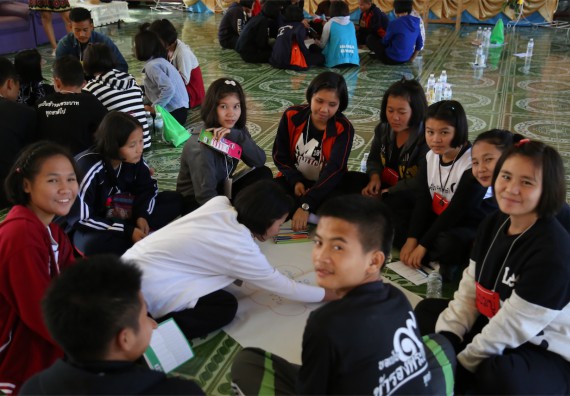 ภาพกิจกรรม โปรแกรมวิชาฟิสิกส์ จัดค่ายดาราศาสตร์สัญจร ปีที่ 4