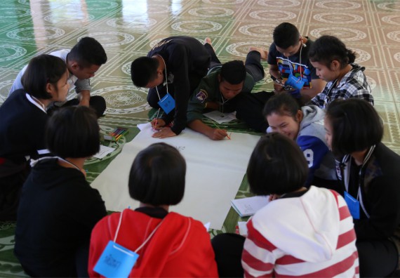 ภาพกิจกรรม โปรแกรมวิชาฟิสิกส์ จัดค่ายดาราศาสตร์สัญจร ปีที่ 4