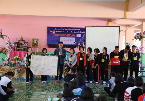 ภาพกิจกรรม โปรแกรมวิชาฟิสิกส์ จัดค่ายดาราศาสตร์สัญจร ปีที่ 4