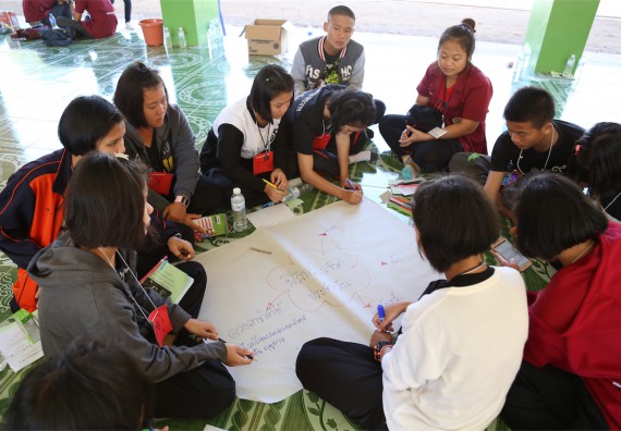 ภาพกิจกรรม โปรแกรมวิชาฟิสิกส์ จัดค่ายดาราศาสตร์สัญจร ปีที่ 4