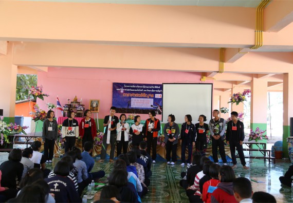 ภาพกิจกรรม โปรแกรมวิชาฟิสิกส์ จัดค่ายดาราศาสตร์สัญจร ปีที่ 4