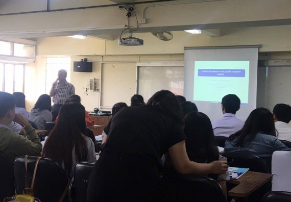 ภาพกิจกรรม โปรแกรมวิชาคณิตศาสตร์ จัดโครงการอบรมพัฒนาสมรรถนะการทำวิจัยเฉพาะด้าน