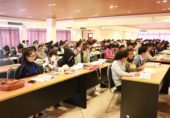 ภาพกิจกรรม ศูนย์วิทยาศาสตร์และวิทยาศาสตร์ประยุกต์ จัดการอบรมเชิงปฏิบัติการการพัฒนาทักษะทางวิทยาศาสตร์