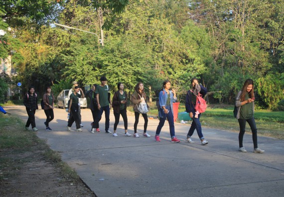 ภาพกิจกรรม โปรแกรมวิชาวิทยาศาสตร์สิ่งแวดล้อม จัดกิจกรรม LOVE ENVIRONMENTAL KPRU