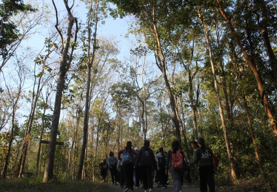 ภาพกิจกรรม โปรแกรมวิชาวิทยาศาสตร์สิ่งแวดล้อม จัดกิจกรรม LOVE ENVIRONMENTAL KPRU