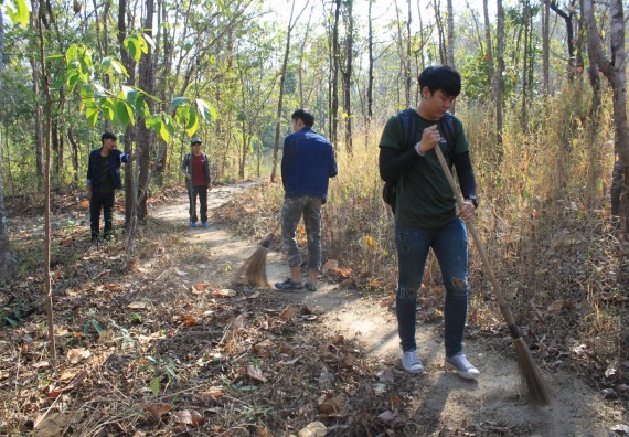 ภาพกิจกรรม โปรแกรมวิชาวิทยาศาสตร์สิ่งแวดล้อม จัดกิจกรรม LOVE ENVIRONMENTAL KPRU