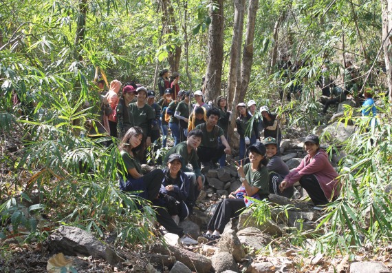 ภาพกิจกรรม โปรแกรมวิชาวิทยาศาสตร์สิ่งแวดล้อม จัดกิจกรรม LOVE ENVIRONMENTAL KPRU