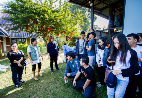 ภาพกิจกรรม โครงการอบรมเชิงปฏิบัติการค่ายอาสาบำเพ็ญประโยชน์ส่งเสริมสุขภาพ เสริมสร้างคุณธรรมจริยธรรมและบูรณาการเรียนรู้เพื่อทำนุบำรุงศิลปวัฒนธรรม ครั้งที่ 3