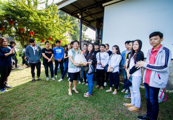 ภาพกิจกรรม โครงการอบรมเชิงปฏิบัติการค่ายอาสาบำเพ็ญประโยชน์ส่งเสริมสุขภาพ เสริมสร้างคุณธรรมจริยธรรมและบูรณาการเรียนรู้เพื่อทำนุบำรุงศิลปวัฒนธรรม ครั้งที่ 3