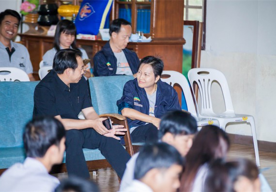 ภาพกิจกรรม โครงการอบรมเชิงปฏิบัติการค่ายอาสาบำเพ็ญประโยชน์ส่งเสริมสุขภาพ เสริมสร้างคุณธรรมจริยธรรมและบูรณาการเรียนรู้เพื่อทำนุบำรุงศิลปวัฒนธรรม ครั้งที่ 3