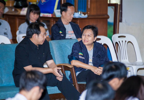 ภาพกิจกรรม โครงการอบรมเชิงปฏิบัติการค่ายอาสาบำเพ็ญประโยชน์ส่งเสริมสุขภาพ เสริมสร้างคุณธรรมจริยธรรมและบูรณาการเรียนรู้เพื่อทำนุบำรุงศิลปวัฒนธรรม ครั้งที่ 3