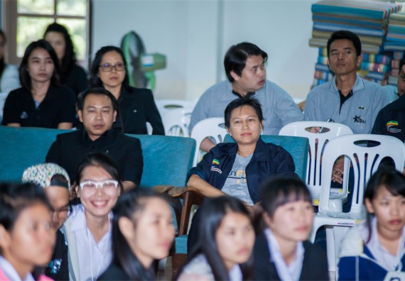 ภาพกิจกรรม โครงการอบรมเชิงปฏิบัติการค่ายอาสาบำเพ็ญประโยชน์ส่งเสริมสุขภาพ เสริมสร้างคุณธรรมจริยธรรมและบูรณาการเรียนรู้เพื่อทำนุบำรุงศิลปวัฒนธรรม ครั้งที่ 3