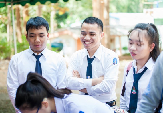 ภาพกิจกรรม โครงการอบรมเชิงปฏิบัติการค่ายอาสาบำเพ็ญประโยชน์ส่งเสริมสุขภาพ เสริมสร้างคุณธรรมจริยธรรมและบูรณาการเรียนรู้เพื่อทำนุบำรุงศิลปวัฒนธรรม ครั้งที่ 3