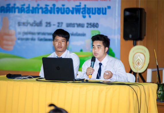 ภาพกิจกรรม โครงการอบรมเชิงปฏิบัติการค่ายอาสาบำเพ็ญประโยชน์ส่งเสริมสุขภาพ เสริมสร้างคุณธรรมจริยธรรมและบูรณาการเรียนรู้เพื่อทำนุบำรุงศิลปวัฒนธรรม ครั้งที่ 3