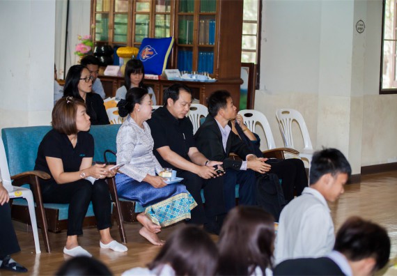 ภาพกิจกรรม โครงการอบรมเชิงปฏิบัติการค่ายอาสาบำเพ็ญประโยชน์ส่งเสริมสุขภาพ เสริมสร้างคุณธรรมจริยธรรมและบูรณาการเรียนรู้เพื่อทำนุบำรุงศิลปวัฒนธรรม ครั้งที่ 3