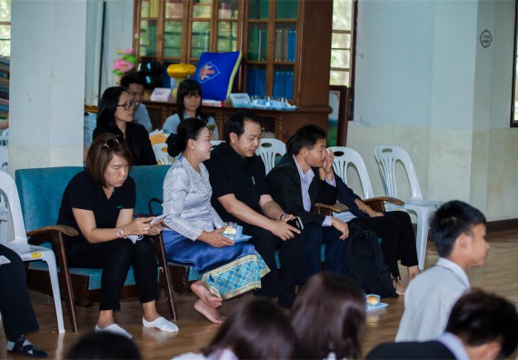 ภาพกิจกรรม โครงการอบรมเชิงปฏิบัติการค่ายอาสาบำเพ็ญประโยชน์ส่งเสริมสุขภาพ เสริมสร้างคุณธรรมจริยธรรมและบูรณาการเรียนรู้เพื่อทำนุบำรุงศิลปวัฒนธรรม ครั้งที่ 3