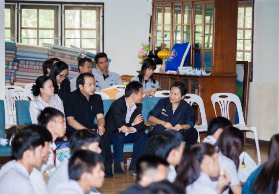 ภาพกิจกรรม โครงการอบรมเชิงปฏิบัติการค่ายอาสาบำเพ็ญประโยชน์ส่งเสริมสุขภาพ เสริมสร้างคุณธรรมจริยธรรมและบูรณาการเรียนรู้เพื่อทำนุบำรุงศิลปวัฒนธรรม ครั้งที่ 3