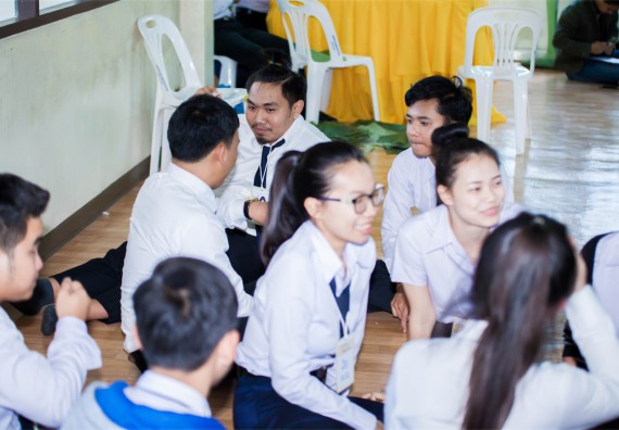 ภาพกิจกรรม โครงการอบรมเชิงปฏิบัติการค่ายอาสาบำเพ็ญประโยชน์ส่งเสริมสุขภาพ เสริมสร้างคุณธรรมจริยธรรมและบูรณาการเรียนรู้เพื่อทำนุบำรุงศิลปวัฒนธรรม ครั้งที่ 3