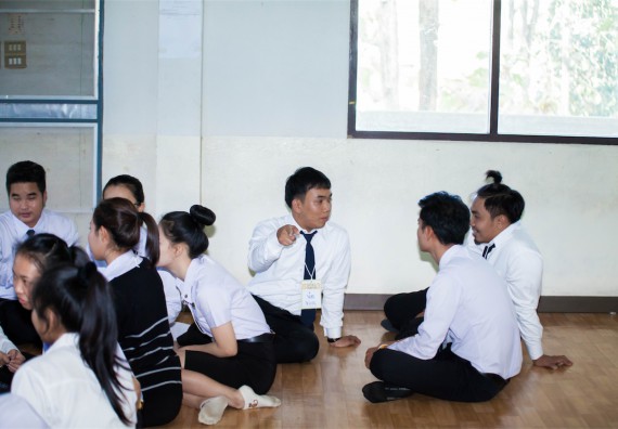 ภาพกิจกรรม โครงการอบรมเชิงปฏิบัติการค่ายอาสาบำเพ็ญประโยชน์ส่งเสริมสุขภาพ เสริมสร้างคุณธรรมจริยธรรมและบูรณาการเรียนรู้เพื่อทำนุบำรุงศิลปวัฒนธรรม ครั้งที่ 3