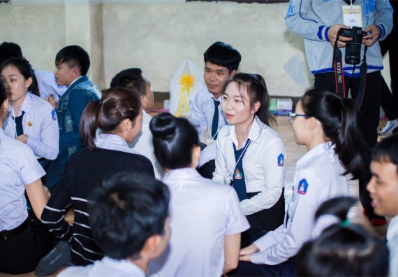 ภาพกิจกรรม โครงการอบรมเชิงปฏิบัติการค่ายอาสาบำเพ็ญประโยชน์ส่งเสริมสุขภาพ เสริมสร้างคุณธรรมจริยธรรมและบูรณาการเรียนรู้เพื่อทำนุบำรุงศิลปวัฒนธรรม ครั้งที่ 3