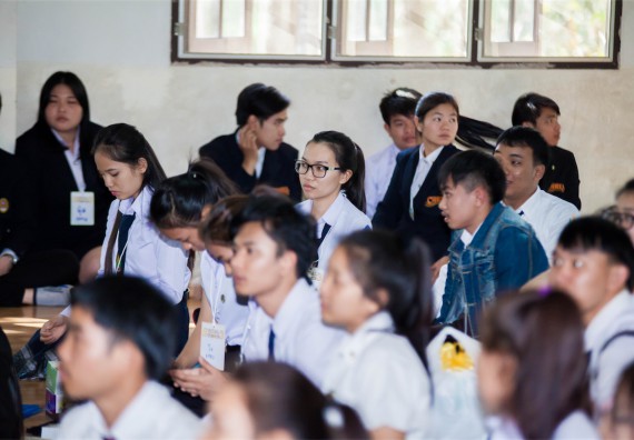 ภาพกิจกรรม โครงการอบรมเชิงปฏิบัติการค่ายอาสาบำเพ็ญประโยชน์ส่งเสริมสุขภาพ เสริมสร้างคุณธรรมจริยธรรมและบูรณาการเรียนรู้เพื่อทำนุบำรุงศิลปวัฒนธรรม ครั้งที่ 3