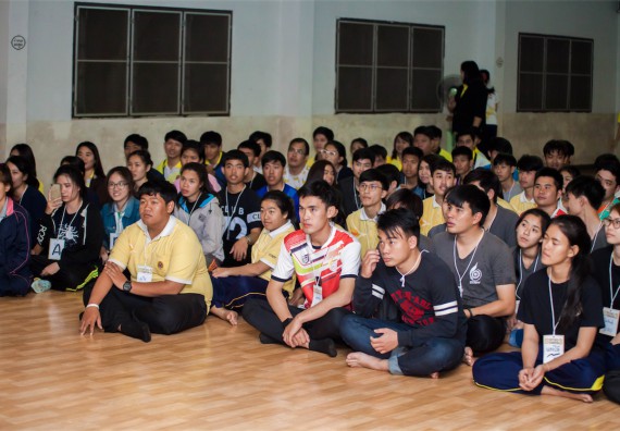 ภาพกิจกรรม โครงการอบรมเชิงปฏิบัติการค่ายอาสาบำเพ็ญประโยชน์ส่งเสริมสุขภาพ เสริมสร้างคุณธรรมจริยธรรมและบูรณาการเรียนรู้เพื่อทำนุบำรุงศิลปวัฒนธรรม ครั้งที่ 3