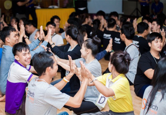 ภาพกิจกรรม โครงการอบรมเชิงปฏิบัติการค่ายอาสาบำเพ็ญประโยชน์ส่งเสริมสุขภาพ เสริมสร้างคุณธรรมจริยธรรมและบูรณาการเรียนรู้เพื่อทำนุบำรุงศิลปวัฒนธรรม ครั้งที่ 3