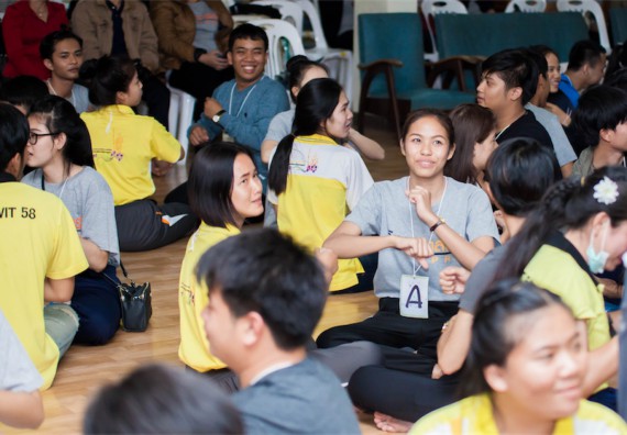 ภาพกิจกรรม โครงการอบรมเชิงปฏิบัติการค่ายอาสาบำเพ็ญประโยชน์ส่งเสริมสุขภาพ เสริมสร้างคุณธรรมจริยธรรมและบูรณาการเรียนรู้เพื่อทำนุบำรุงศิลปวัฒนธรรม ครั้งที่ 3