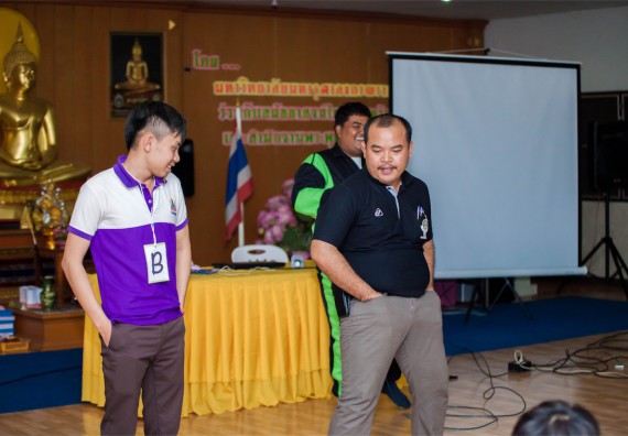 ภาพกิจกรรม โครงการอบรมเชิงปฏิบัติการค่ายอาสาบำเพ็ญประโยชน์ส่งเสริมสุขภาพ เสริมสร้างคุณธรรมจริยธรรมและบูรณาการเรียนรู้เพื่อทำนุบำรุงศิลปวัฒนธรรม ครั้งที่ 3