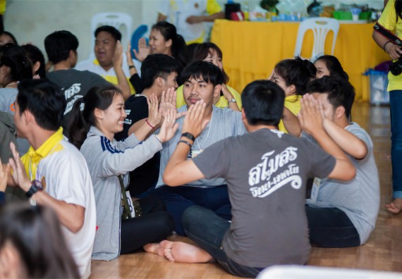 ภาพกิจกรรม โครงการอบรมเชิงปฏิบัติการค่ายอาสาบำเพ็ญประโยชน์ส่งเสริมสุขภาพ เสริมสร้างคุณธรรมจริยธรรมและบูรณาการเรียนรู้เพื่อทำนุบำรุงศิลปวัฒนธรรม ครั้งที่ 3