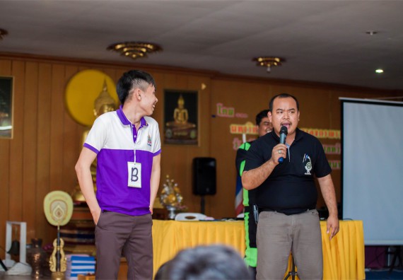 ภาพกิจกรรม โครงการอบรมเชิงปฏิบัติการค่ายอาสาบำเพ็ญประโยชน์ส่งเสริมสุขภาพ เสริมสร้างคุณธรรมจริยธรรมและบูรณาการเรียนรู้เพื่อทำนุบำรุงศิลปวัฒนธรรม ครั้งที่ 3