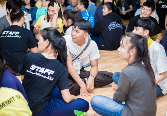 ภาพกิจกรรม โครงการอบรมเชิงปฏิบัติการค่ายอาสาบำเพ็ญประโยชน์ส่งเสริมสุขภาพ เสริมสร้างคุณธรรมจริยธรรมและบูรณาการเรียนรู้เพื่อทำนุบำรุงศิลปวัฒนธรรม ครั้งที่ 3