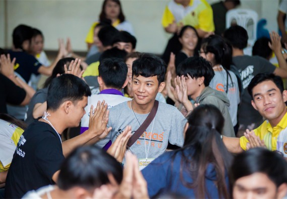 ภาพกิจกรรม โครงการอบรมเชิงปฏิบัติการค่ายอาสาบำเพ็ญประโยชน์ส่งเสริมสุขภาพ เสริมสร้างคุณธรรมจริยธรรมและบูรณาการเรียนรู้เพื่อทำนุบำรุงศิลปวัฒนธรรม ครั้งที่ 3