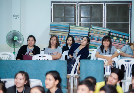 ภาพกิจกรรม โครงการอบรมเชิงปฏิบัติการค่ายอาสาบำเพ็ญประโยชน์ส่งเสริมสุขภาพ เสริมสร้างคุณธรรมจริยธรรมและบูรณาการเรียนรู้เพื่อทำนุบำรุงศิลปวัฒนธรรม ครั้งที่ 3