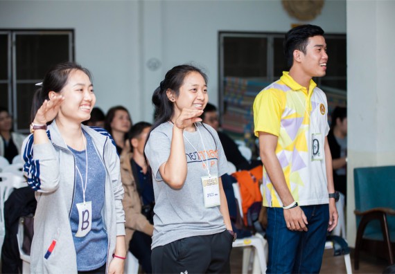 ภาพกิจกรรม โครงการอบรมเชิงปฏิบัติการค่ายอาสาบำเพ็ญประโยชน์ส่งเสริมสุขภาพ เสริมสร้างคุณธรรมจริยธรรมและบูรณาการเรียนรู้เพื่อทำนุบำรุงศิลปวัฒนธรรม ครั้งที่ 3