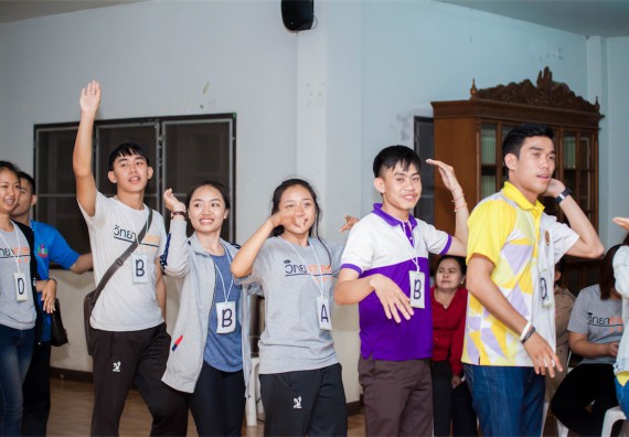 ภาพกิจกรรม โครงการอบรมเชิงปฏิบัติการค่ายอาสาบำเพ็ญประโยชน์ส่งเสริมสุขภาพ เสริมสร้างคุณธรรมจริยธรรมและบูรณาการเรียนรู้เพื่อทำนุบำรุงศิลปวัฒนธรรม ครั้งที่ 3